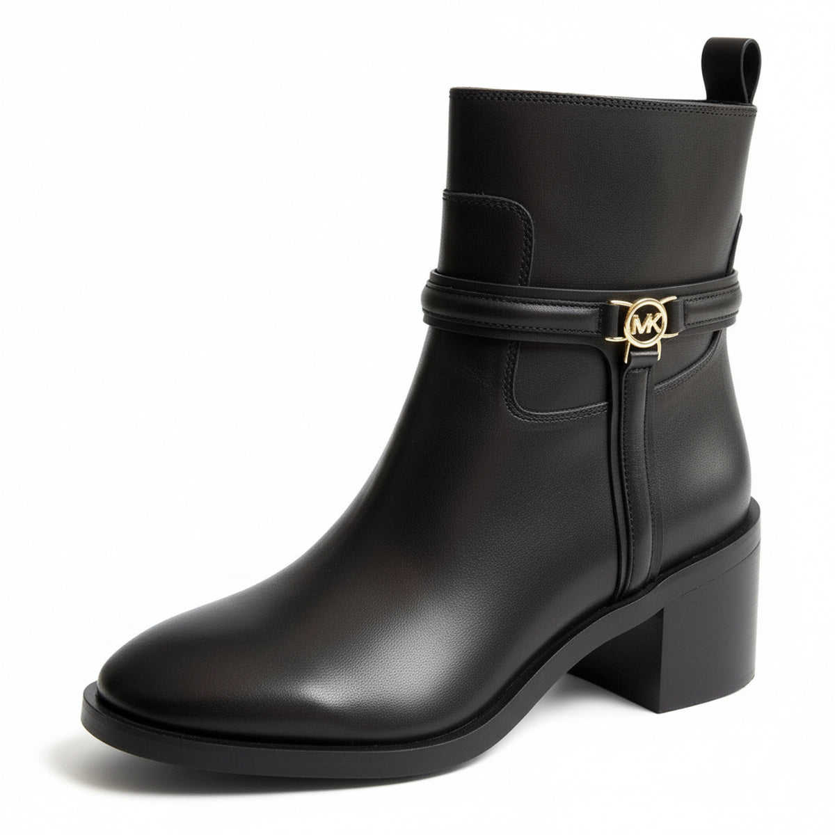 Michael Kors Mindy Leather Boot — Cuir
