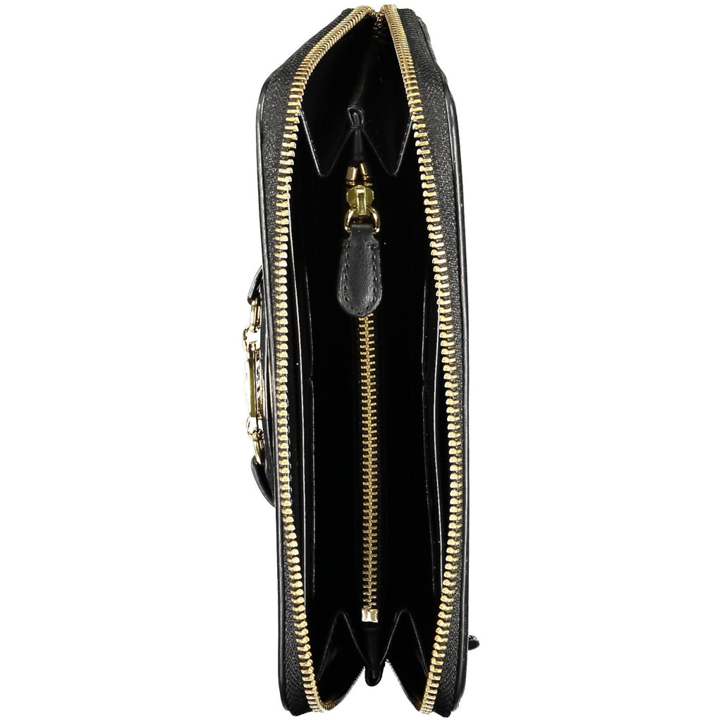 Lauren Ralph Lauren — Portefeuille Zippé Femme Noir