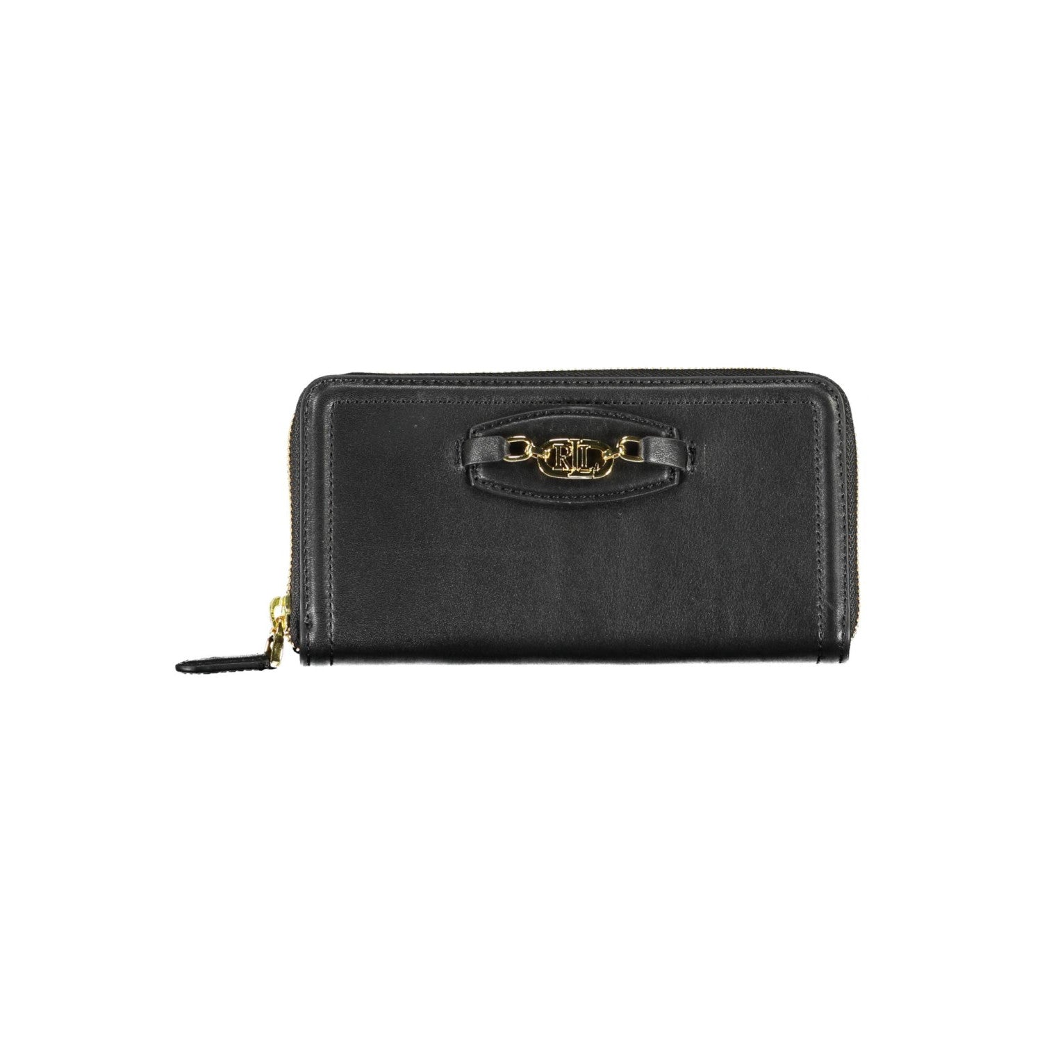 Lauren Ralph Lauren — Portefeuille Zippé Femme Noir