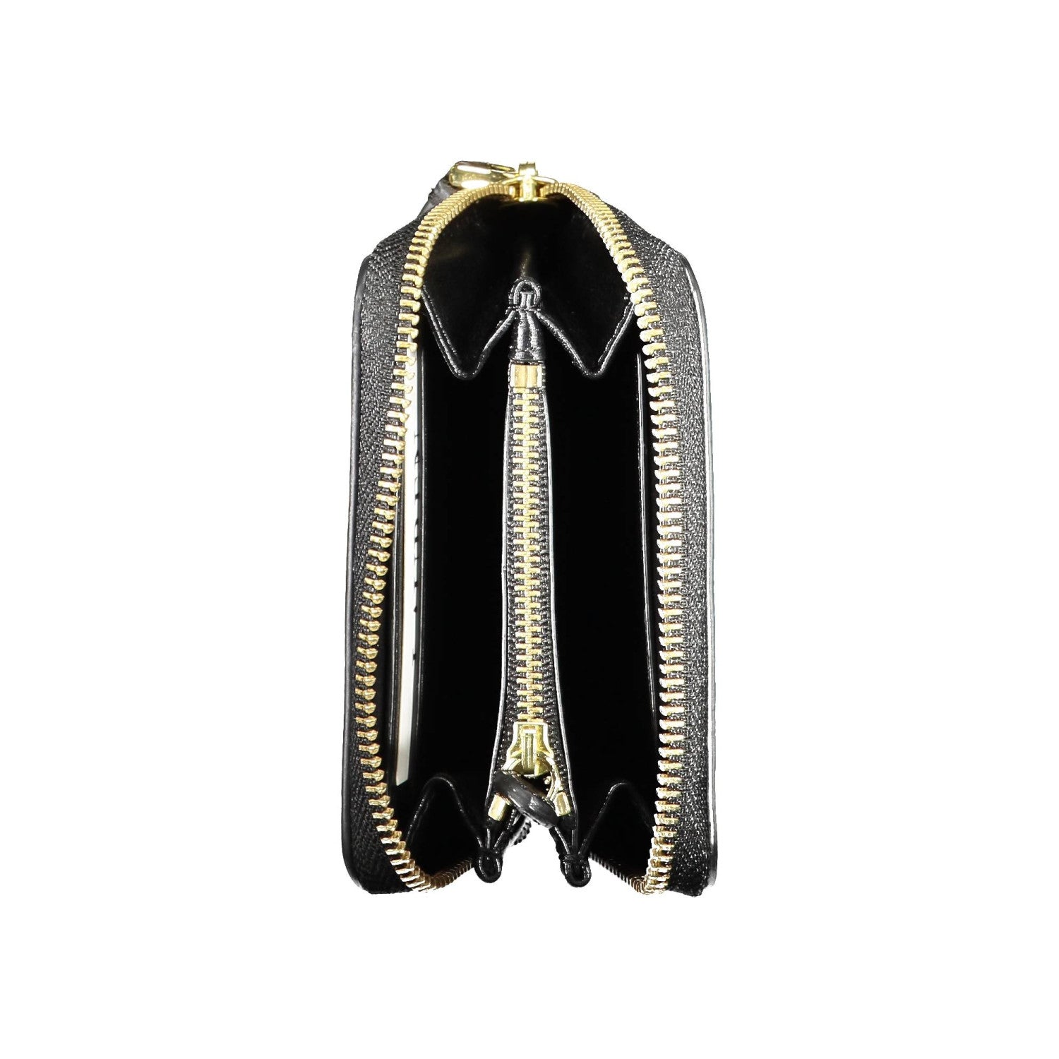 Lauren Ralph Lauren — Petit Portefeuille Cuir Vachette Femme Noir