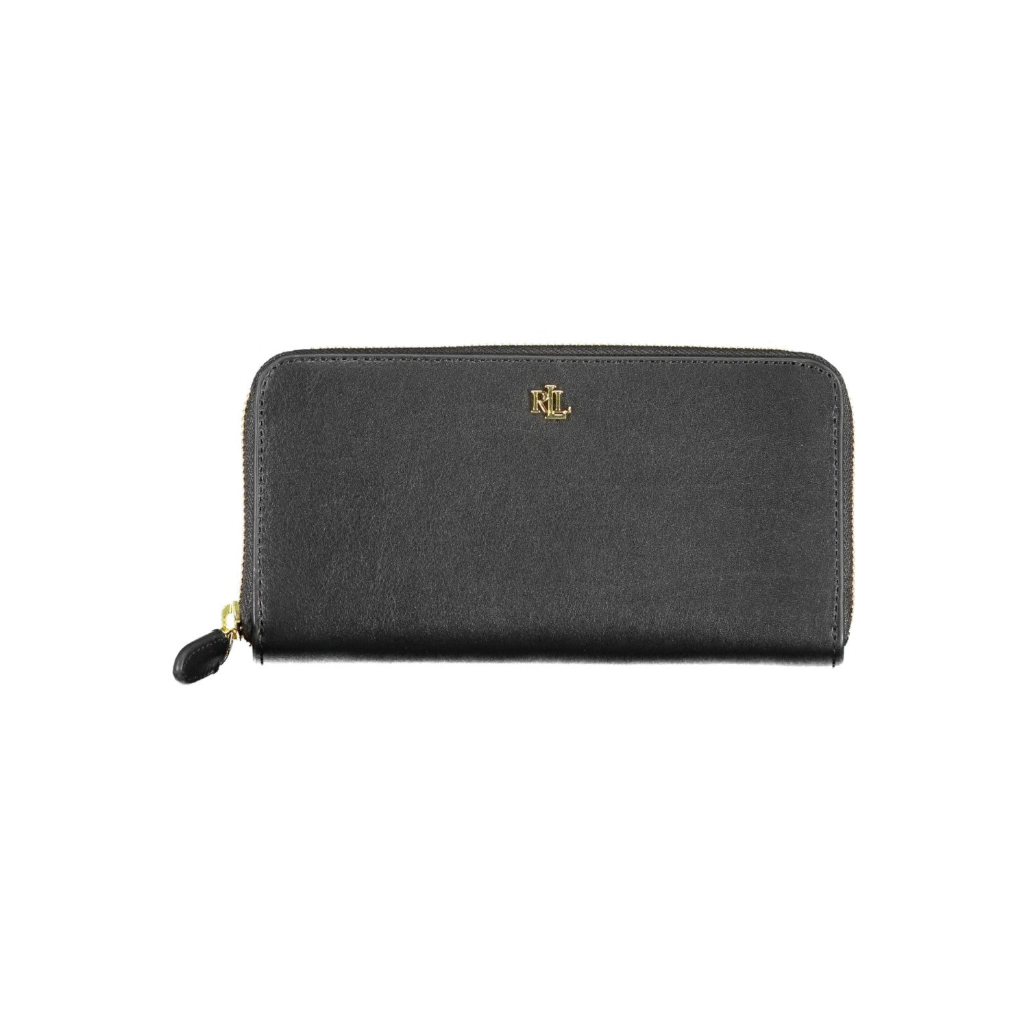 Lauren by Ralph Lauren — Grand Portefeuille Cuir Femme Noir