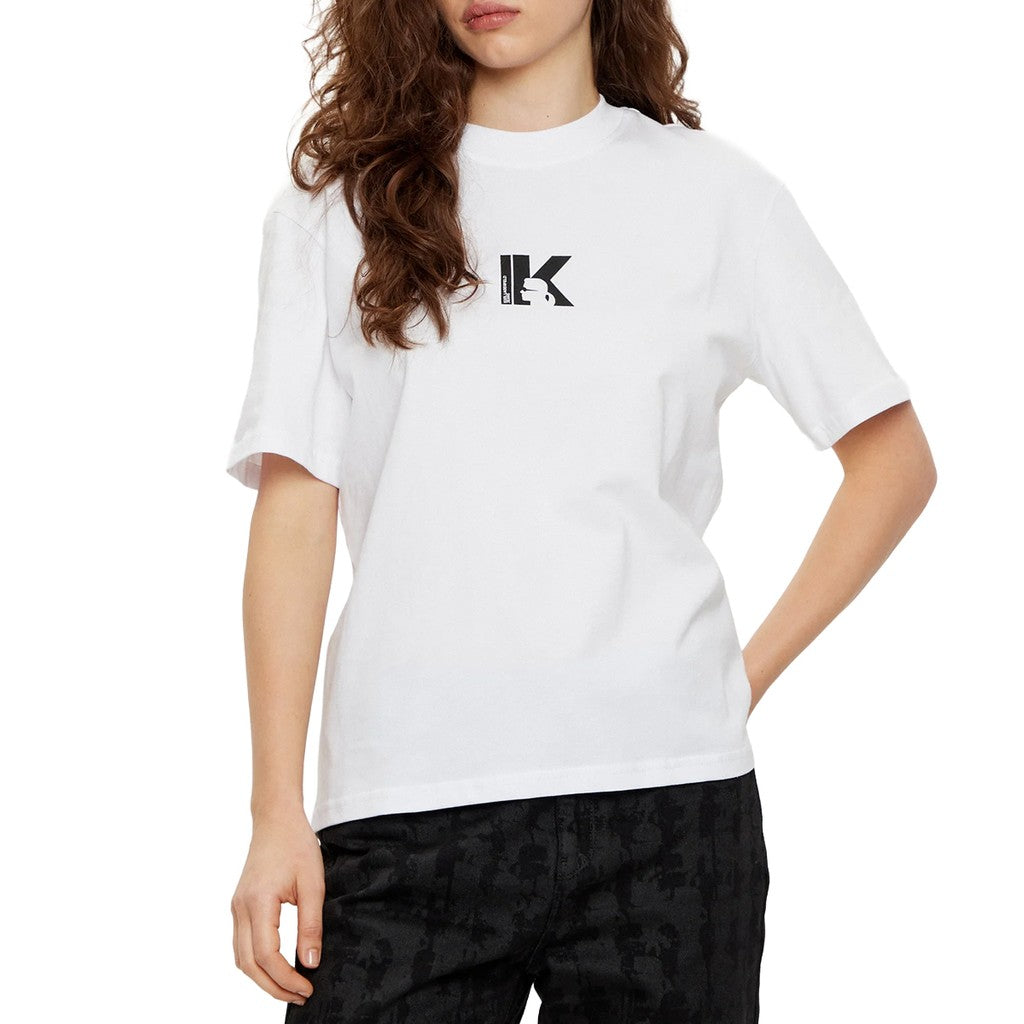 T-Shirt Karl Lagerfeld Jeans Logo K Femme