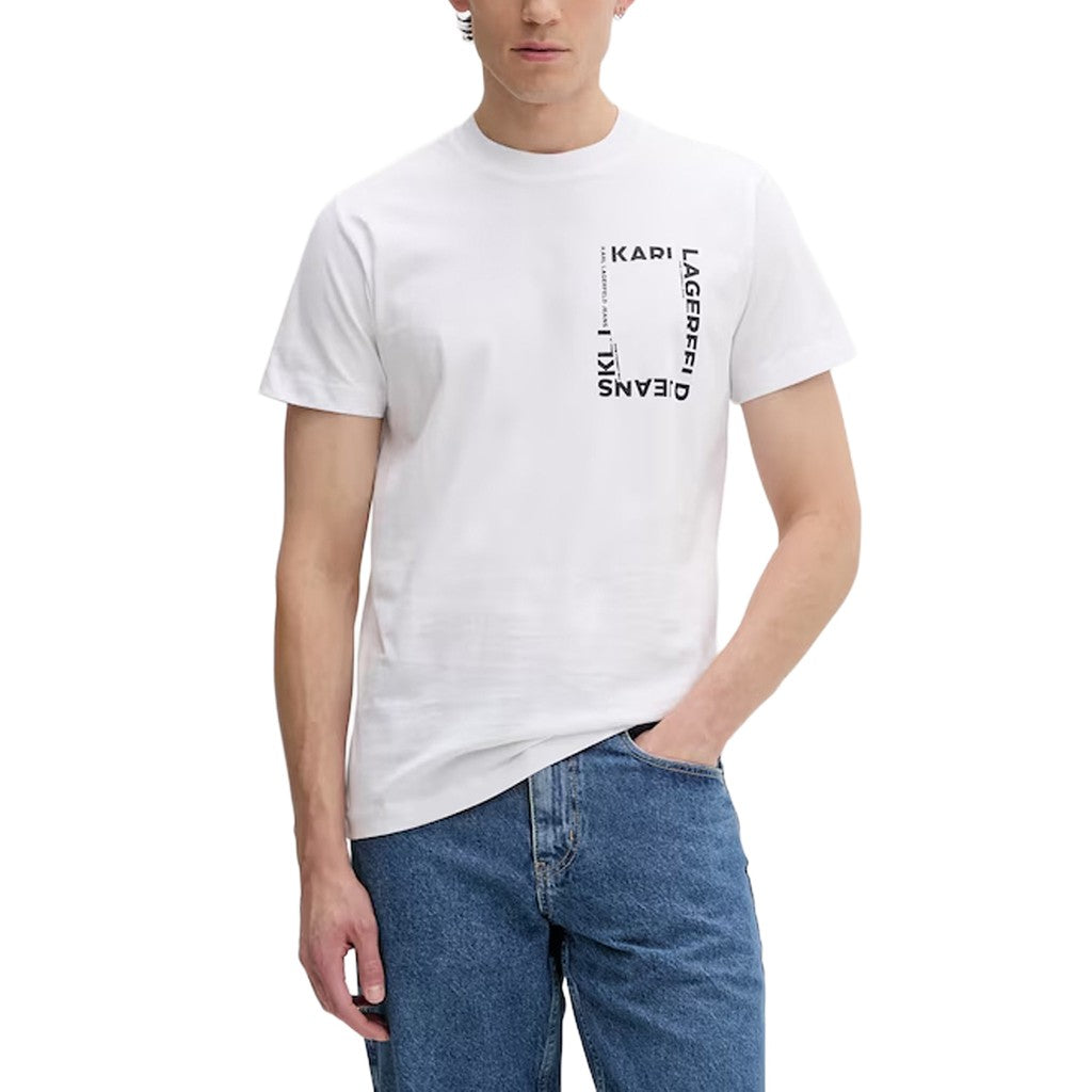 T-Shirt Karl Lagerfeld Jeans Square Logo Homme
