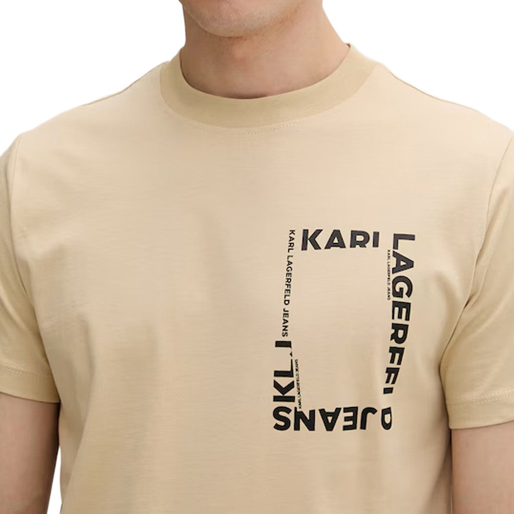 T-Shirt Karl Lagerfeld Jeans Square Logo Homme
