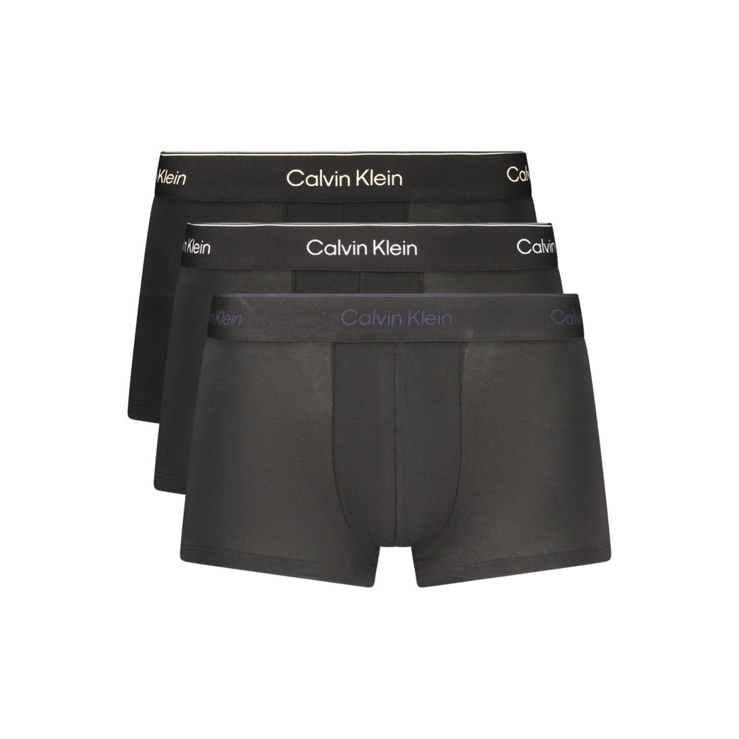 Lot de 3 Boxers Taille Basse Calvin Klein — Icon Cotton Stretch