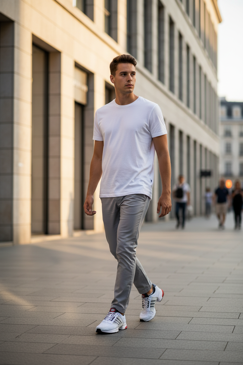 Adidas Climacool - photo d'ambiance portrait