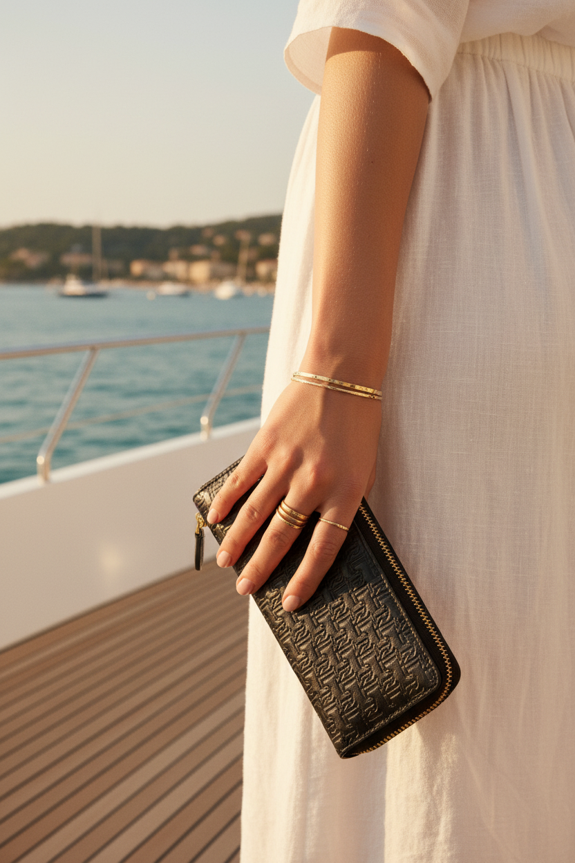 Lauren Ralph Lauren Portefeuille Monogramme - ambiance Riviera