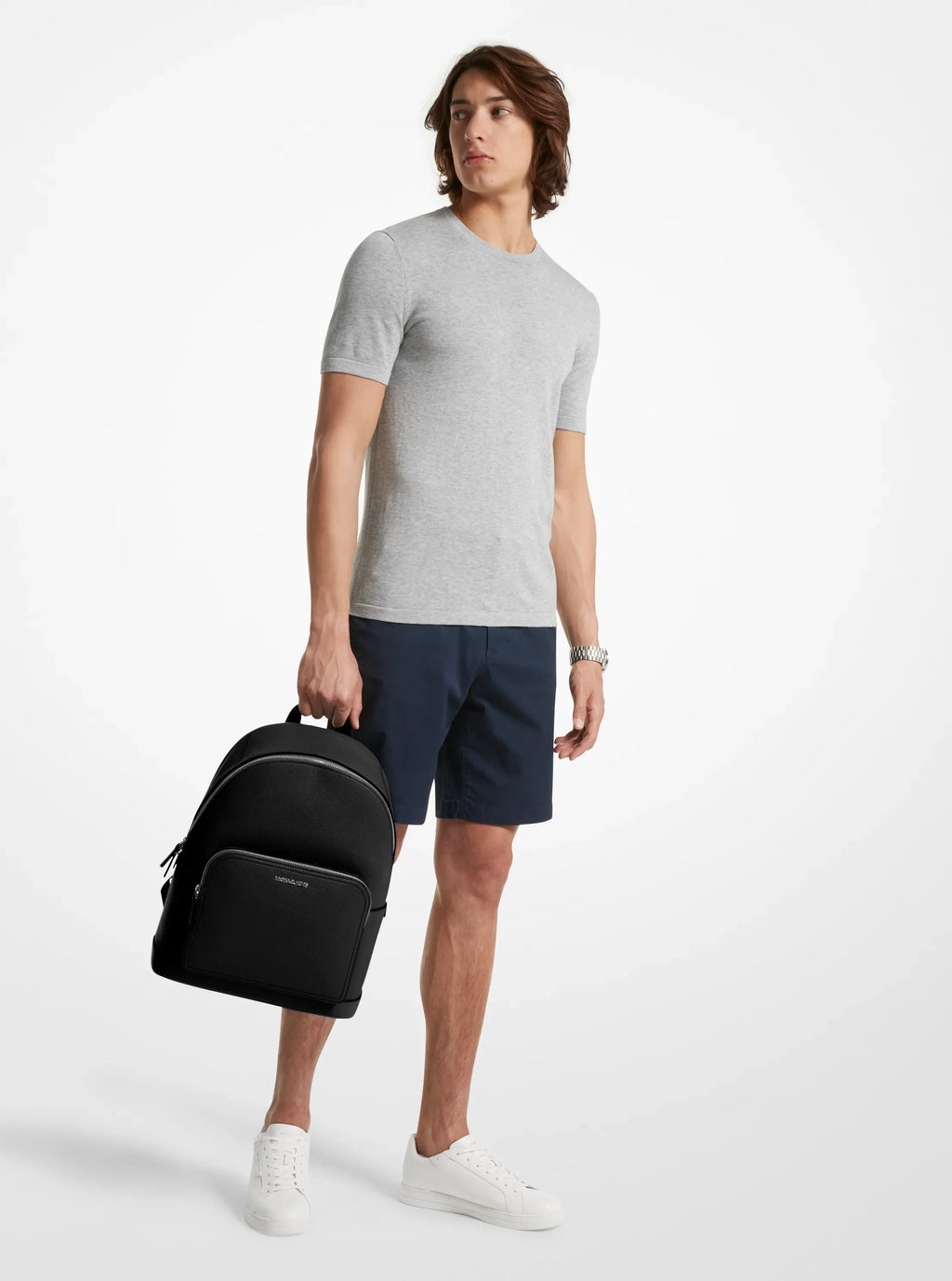Michael Kors Cooper Leather Backpack